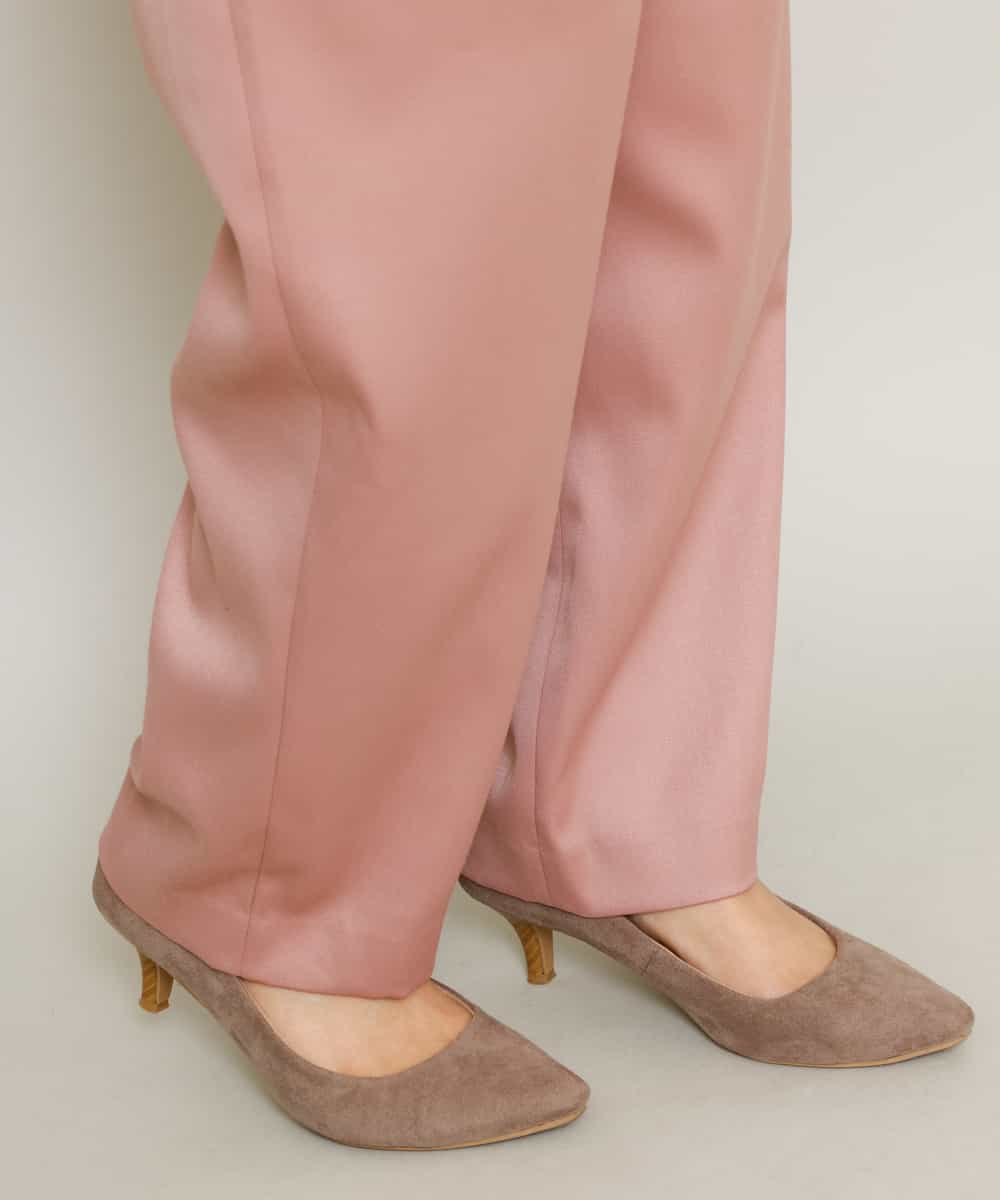 K4LKM04089 a.v.v Charme 【a.v.v Charme】2タックワイドパンツ キャメル