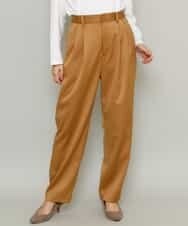K4LKM04089 a.v.v Charme 【a.v.v Charme】2タックワイドパンツ キャメル