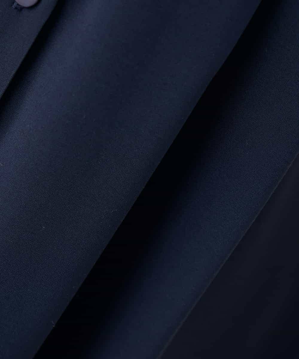 K6EHF27089 a.v.v(アー・ヴェ・ヴェ) 【WEB限定】ドルマンスリーブシャツワンピース ネイビー