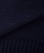 K6FAG18044 a.v.v(アー・ヴェ・ヴェ) 【WEB限定】クロップドバックスリットニット レッド