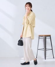 K6JFD25089 a.v.v(アー・ヴェ・ヴェ) 【WEB限定】フーデットブルゾン ベージュ