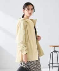 K6JFD25089 a.v.v(アー・ヴェ・ヴェ) 【WEB限定】フーデットブルゾン ベージュ