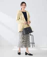 K6JFD25089 a.v.v(アー・ヴェ・ヴェ) 【WEB限定】フーデットブルゾン ベージュ