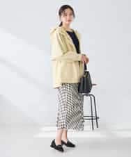 K6JFD25089 a.v.v(アー・ヴェ・ヴェ) 【WEB限定】フーデットブルゾン ベージュ