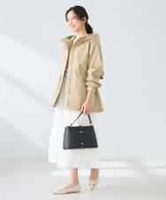 K6JFD25089 a.v.v(アー・ヴェ・ヴェ) 【WEB限定】フーデットブルゾン ベージュ