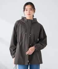 K6JFD25089 a.v.v(アー・ヴェ・ヴェ) 【WEB限定】フーデットブルゾン ベージュ