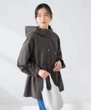 K6JFD25089 a.v.v(アー・ヴェ・ヴェ) 【WEB限定】フーデットブルゾン ベージュ