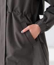 K6JFD25089 a.v.v(アー・ヴェ・ヴェ) 【WEB限定】フーデットブルゾン ベージュ