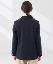 K6JJD02119 a.v.v(アー・ヴェ・ヴェ) 【WEB限定】Wブレスト ジャケット ネイビー