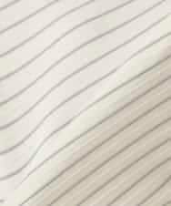 K6KFD03039 a.v.v(アー・ヴェ・ヴェ) ボーダードルマントップス【WEB限定】 ライトイエロー