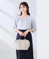 K6KFD04039 a.v.v(アー・ヴェ・ヴェ) 【WEB限定/洗える】タックスリーブカットソー ライトブルー