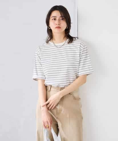 K6KGD30024 a.v.v 【接触冷感/UVカット/コットン100%/WEB限定】ロールアップハーフスリーブTシャツ