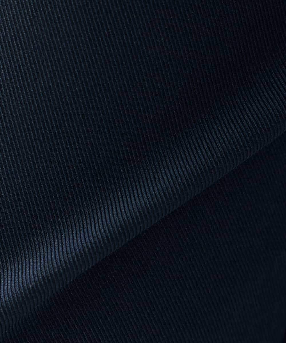 K6LFD70049 a.v.v(アー・ヴェ・ヴェ) 【WEB限定/支持率NO.1/イージーケア/ストレッチ】スッキリ見えテーパードパンツ ブラック