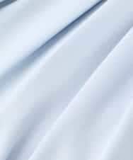 KABCD01059 a.v.v Elmi(アー・ヴェ・ヴェ) 【低身長サイズ】【洗える/ストレッチ】ボウタイメタルチャームブラウス ライトブルー