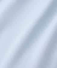 KABCD03059 a.v.v Elmi(アー・ヴェ・ヴェ) 【低身長サイズ】【洗える】タックネックブラウス ライトブルー