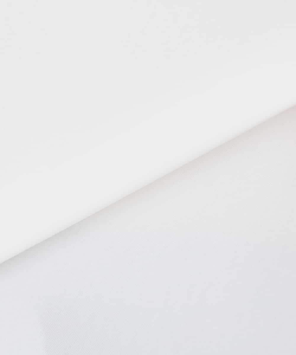 KABCD03059 a.v.v Elmi(アー・ヴェ・ヴェ) 【低身長サイズ】【洗える】タックネックブラウス ライトブルー