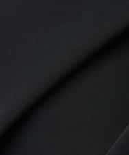 KABCD05059 a.v.v Elmi(アー・ヴェ・ヴェ) 【低身長サイズ】サテンバックフレアブラウス【洗える/速乾/毛玉になりにくい/イージーケア】 ネイビー