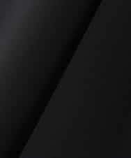 KABCD06059 a.v.v Elmi(アー・ヴェ・ヴェ) 【低身長サイズ】2WAYサテン襟付きペプラムブラウス【洗える/速乾/毛玉になりにくい/イージーケア】 ネイビー