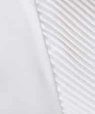 KABCD07059 a.v.v Elmi(アー・ヴェ・ヴェ) 【低身長サイズ】【洗える】2WAY袖プリーツボウタイブラウス ホワイト