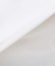 KABFE11059 a.v.v Elmi(アー・ヴェ・ヴェ) 【低身長サイズ】【洗える】タックネックブラウス ライトブルー