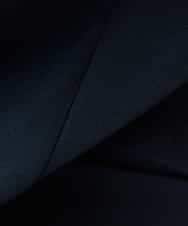 KADCD02099 a.v.v Elmi(アー・ヴェ・ヴェ) 【低身長サイズ】【洗える/ストレッチ/セットアップ対応】ダブルクロスキーネックジャケット ネイビー