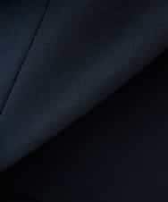 KADCD03099 a.v.v Elmi(アー・ヴェ・ヴェ) 【低身長サイズ】【洗える/ストレッチ/セットアップ対応】ダブルクロステーラードジャケット ネイビー