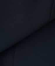 KADCD04089 a.v.v Elmi(アー・ヴェ・ヴェ) 【低身長サイズ】【洗える/ストレッチ/セットアップ対応】ダブルクロステーラードジレ ブラック