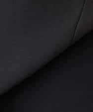 KADCD04089 a.v.v Elmi(アー・ヴェ・ヴェ) 【低身長サイズ】【洗える/ストレッチ/セットアップ対応】ダブルクロステーラードジレ ブラック