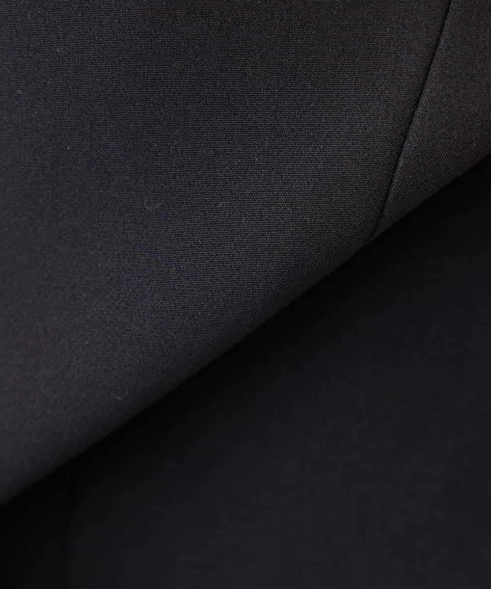 KADCD04089 a.v.v Elmi(アー・ヴェ・ヴェ) 【低身長サイズ】【洗える/ストレッチ/セットアップ対応】ダブルクロステーラードジレ ブラック