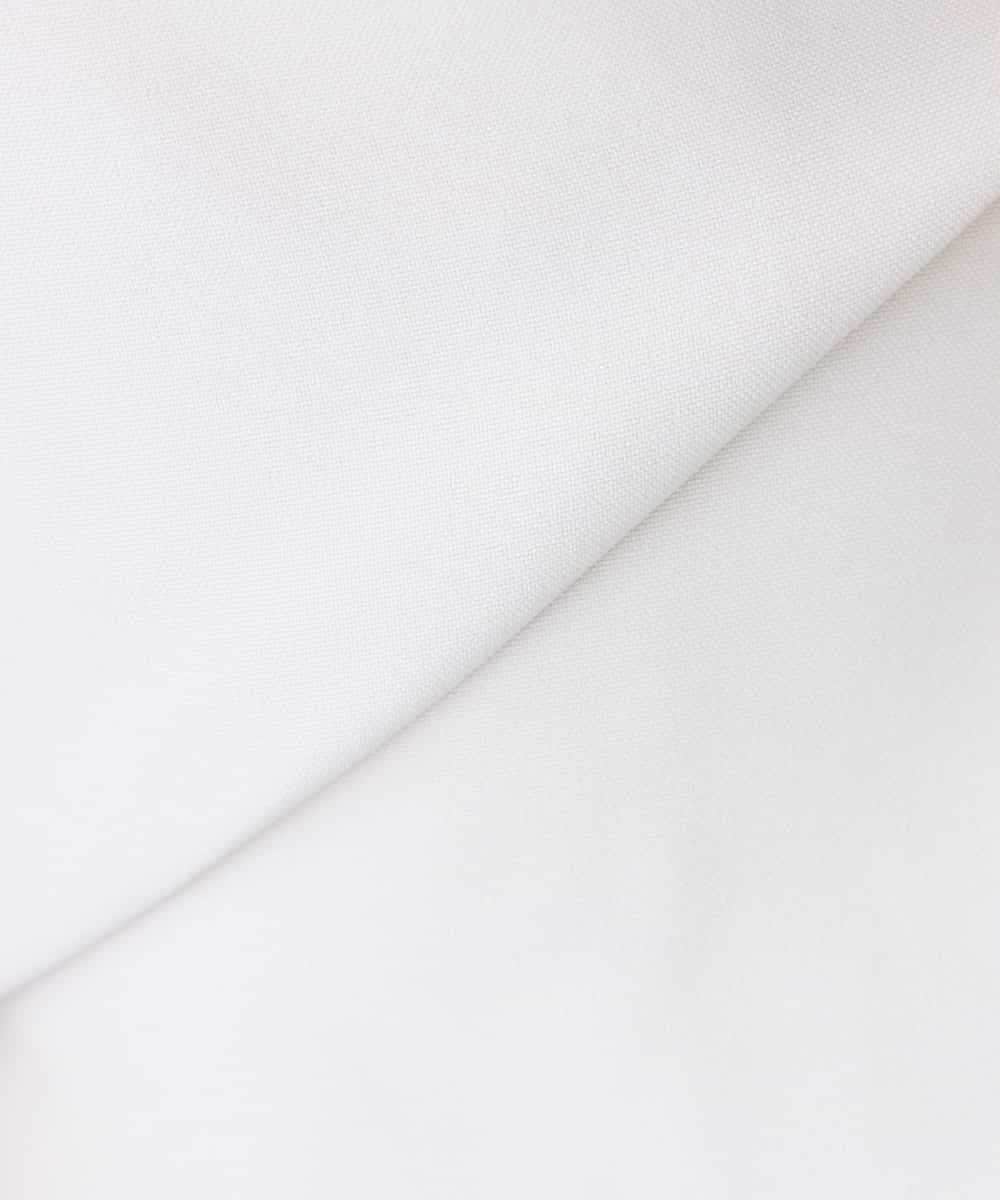 KADFE20109 a.v.v Elmi(アー・ヴェ・ヴェ) 【低身長サイズ】【洗える/UVカット】リネンライクストレッチノーカラージャケット ネイビー