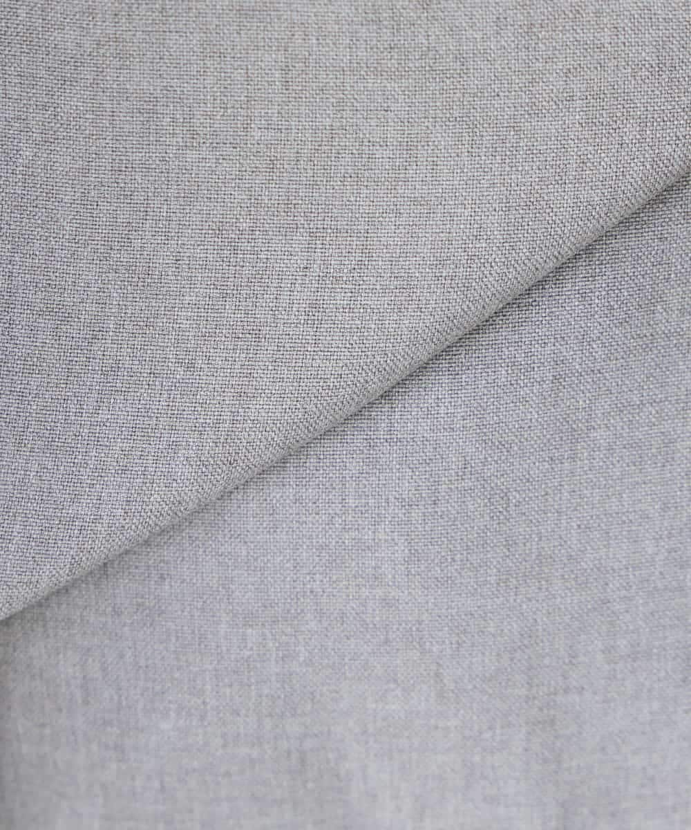 KADFE20109 a.v.v Elmi(アー・ヴェ・ヴェ) 【低身長サイズ】【洗える/UVカット】リネンライクストレッチノーカラージャケット ネイビー