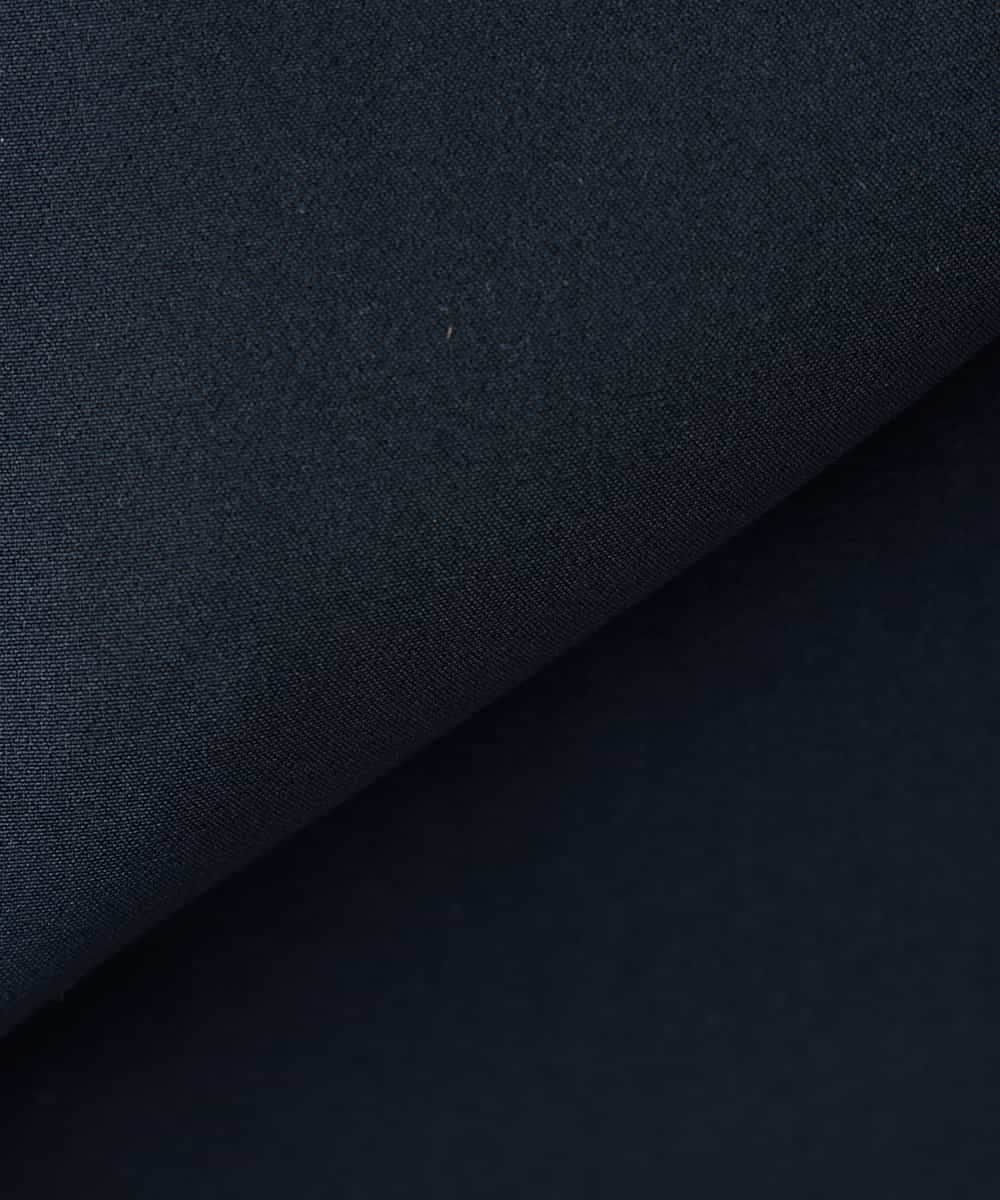 KAECD01099 a.v.v Elmi(アー・ヴェ・ヴェ) 【低身長サイズ】【洗える/ストレッチ/セットアップ対応】ダブルクロスロングジレワンピース ネイビー