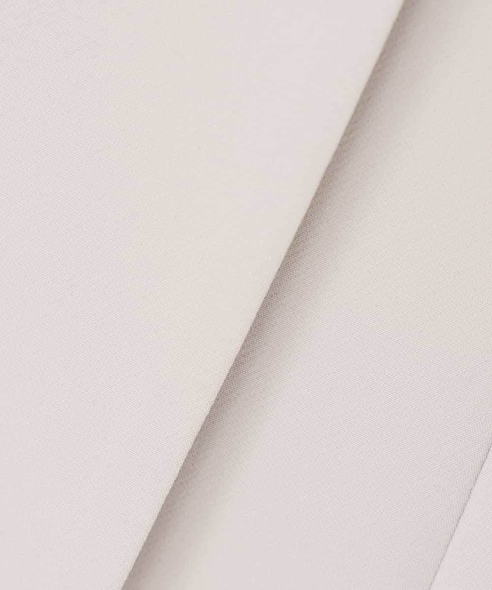 KAECD01099 a.v.v Elmi(アー・ヴェ・ヴェ) 【低身長サイズ】【洗える/ストレッチ/セットアップ対応】ダブルクロスロングジレワンピース ネイビー