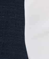 KAECD02119 a.v.v Elmi(アー・ヴェ・ヴェ) 【低身長サイズ】ツイードボウタイワンピース ネイビー