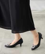 KAEGF12149 a.v.v Elmi(アー・ヴェ・ヴェ) 【低身長サイズ】【結婚式/お呼ばれに】ラッフルティアードオールインワンドレス スモーキーブルー