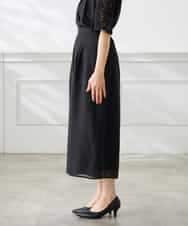 KAEGF13149 a.v.v Elmi(アー・ヴェ・ヴェ) 【低身長サイズ】【結婚式/お呼ばれに】レースドッキングブラウス・パンツセットアップ ブルー