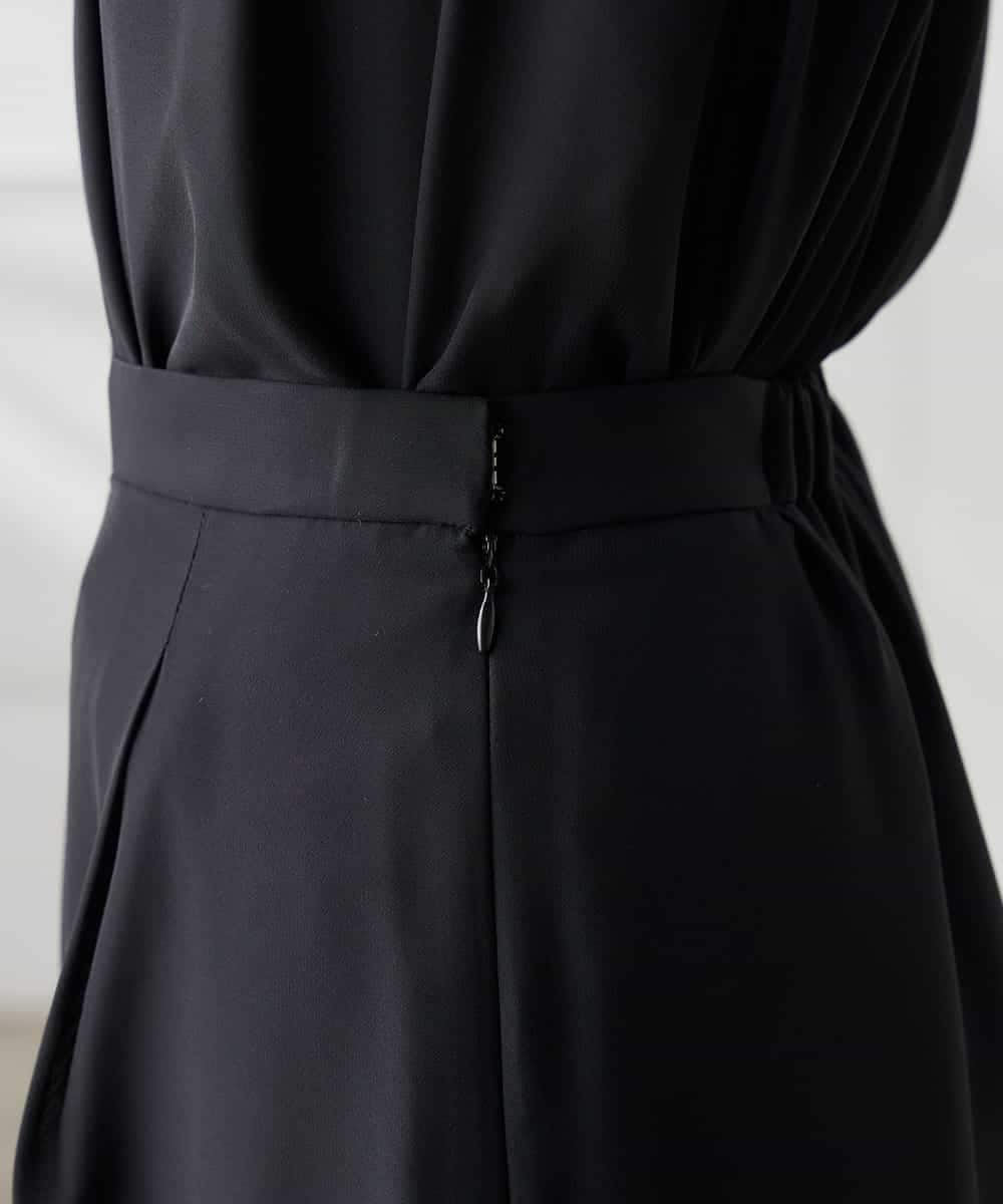 KAEGF13149 a.v.v Elmi(アー・ヴェ・ヴェ) 【低身長サイズ】【結婚式/お呼ばれに】レースドッキングブラウス・パンツセットアップ ブルー