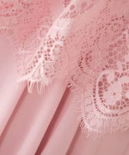 KAETF10159 a.v.v Elmi(アー・ヴェ・ヴェ) 【低身長サイズ/結婚式/お呼ばれに】レースドッキングワンピース ネイビー