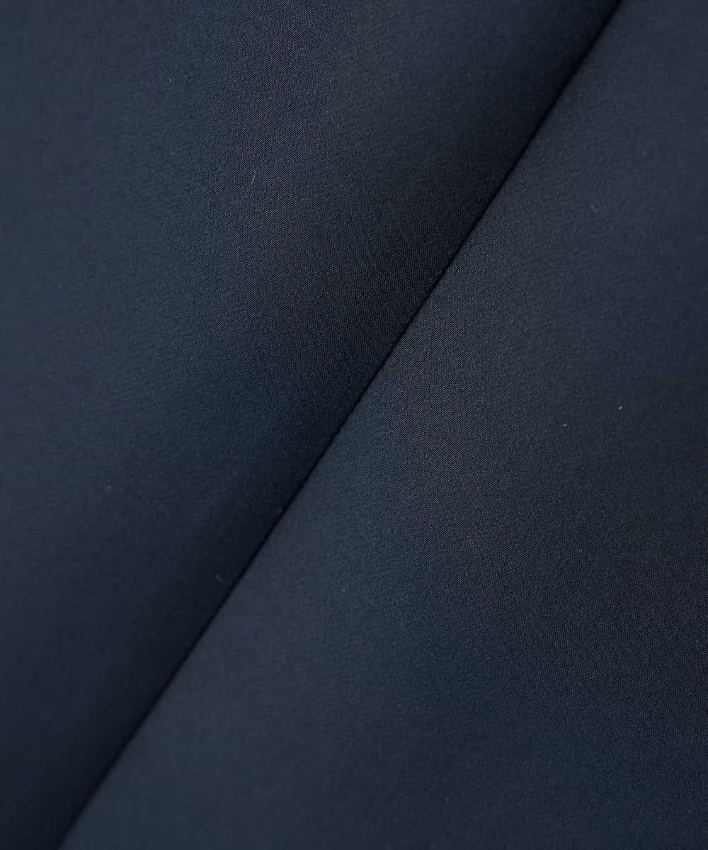 KAHCD01079 a.v.v Elmi(アー・ヴェ・ヴェ) 【低身長サイズ】【洗える/ストレッチ/セットアップ対応】ダブルクロスタイトスカート ネイビー