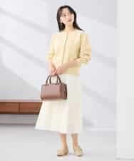 KAHCD02069 a.v.v Elmi(アー・ヴェ・ヴェ) 【低身長サイズ】【洗える】チュールマーメイドスカート ネイビー