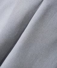 KAHFE20079 a.v.v Elmi(アー・ヴェ・ヴェ) 【低身長サイズ】【洗える/UVカット】リネンライクストレッチフレアスカート ネイビー