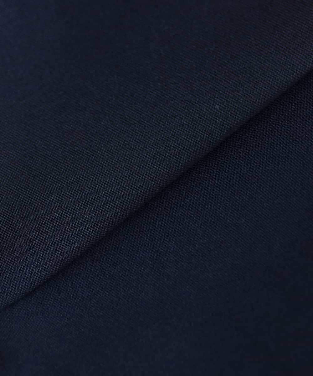 KAHFE21079 a.v.v Elmi(アー・ヴェ・ヴェ) 【低身長サイズ】【洗える/UVカット】リネンライクストレッチタイトスカート ネイビー