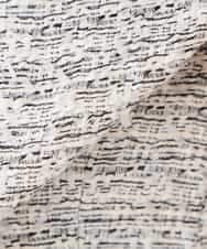 KAJCD01119 a.v.v Elmi(アー・ヴェ・ヴェ) 【低身長サイズ】ミックスツイードペプラムジレ アイボリー