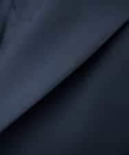 KALCD02079 a.v.v Elmi(アー・ヴェ・ヴェ) 【低身長サイズ】【洗える/ストレッチ/セットアップ対応】ダブルクロスワイドパンツ ネイビー