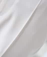 KALFE20079 a.v.v Elmi(アー・ヴェ・ヴェ) 【低身長サイズ】【洗える/UVカット】リネンライクストレッチテーパードパンツ ネイビー