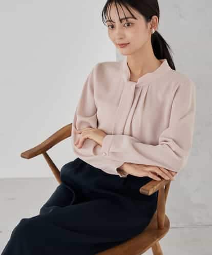 KBBCD02059 a.v.v 【洗える】ボウタイ風ブラウス