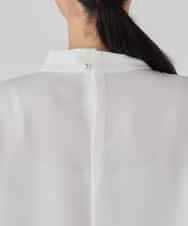 KBBCD02059 a.v.v(アー・ヴェ・ヴェ) 【洗える】ボウタイ風ブラウス ピンク