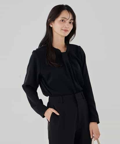 KBBCD02059 a.v.v 【洗える】ボウタイ風ブラウス