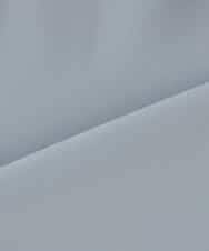 KBBCD03059 a.v.v(アー・ヴェ・ヴェ) 【洗える】タックネックブラウス ライトブルー