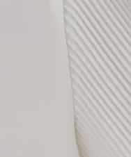 KBBCD07059 a.v.v(アー・ヴェ・ヴェ) 【洗える】2WAY袖プリーツボウタイブラウス ライトブルー